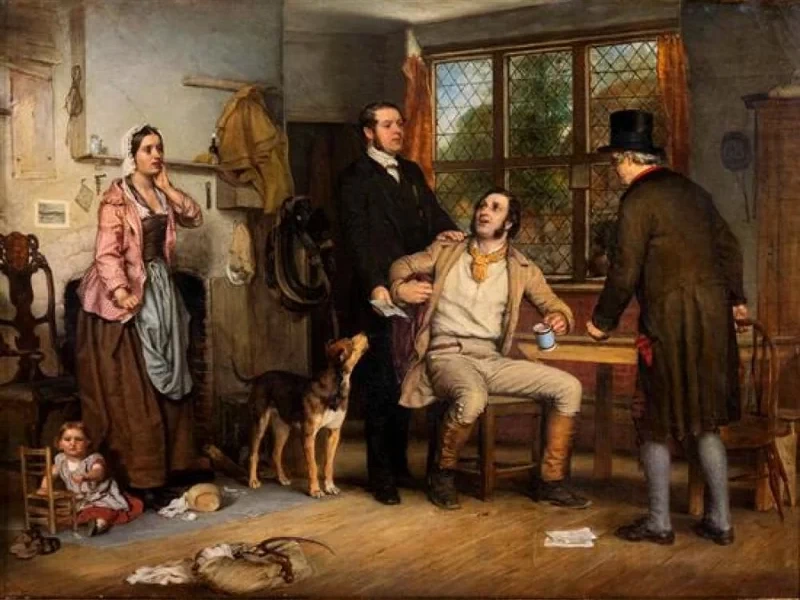 1831-John Evan Hodgson - L'arresto